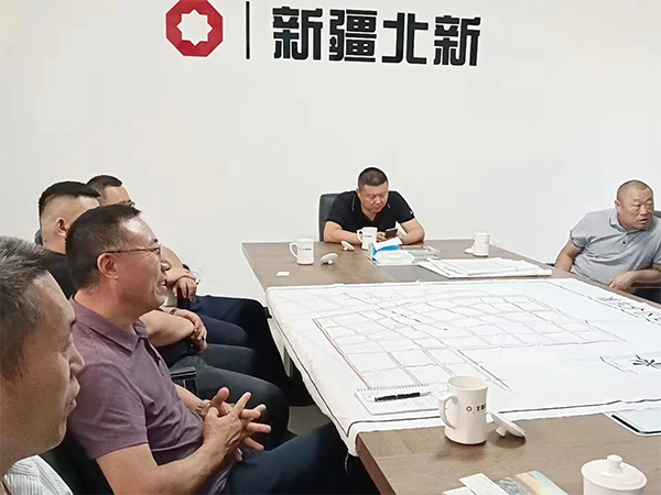 綠建國際報道：中國綠建應兵團十二師二二二團邀請調研國際綠建進出口加工園區